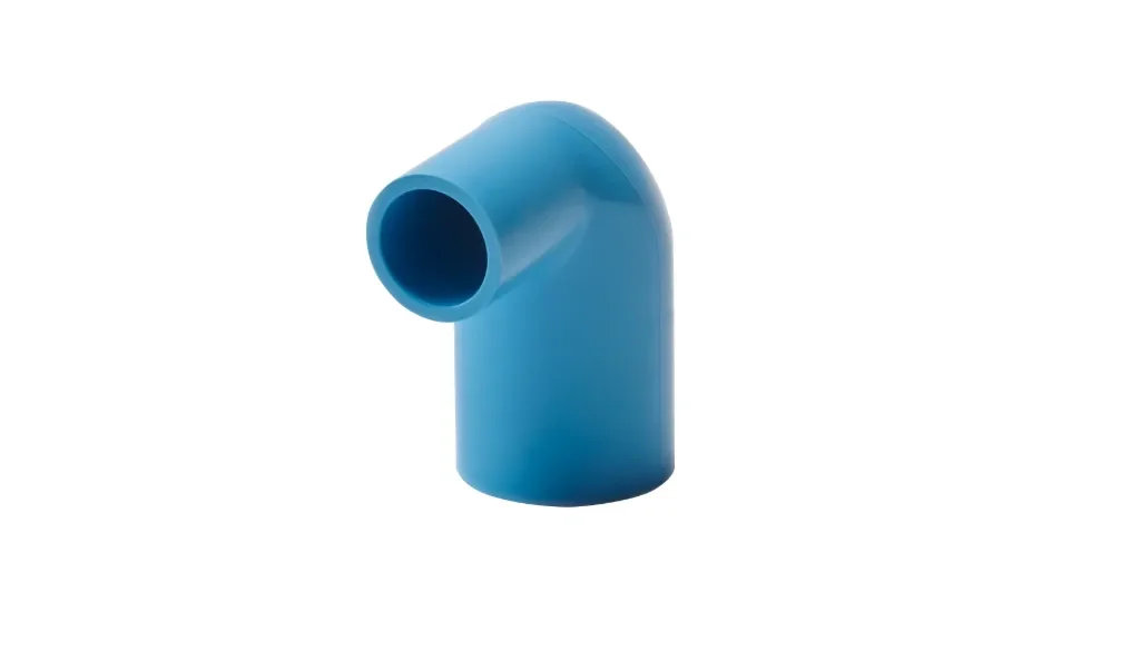 ข้องอ 90 ลด-หนา ฟ้า PVC