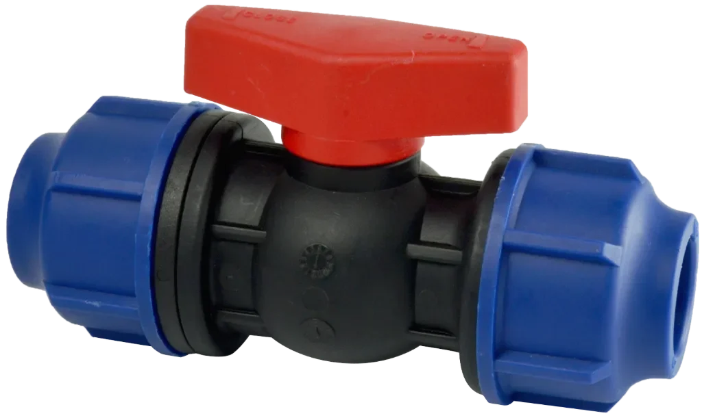 ข้อต่อบอลวาล์ว HDPE