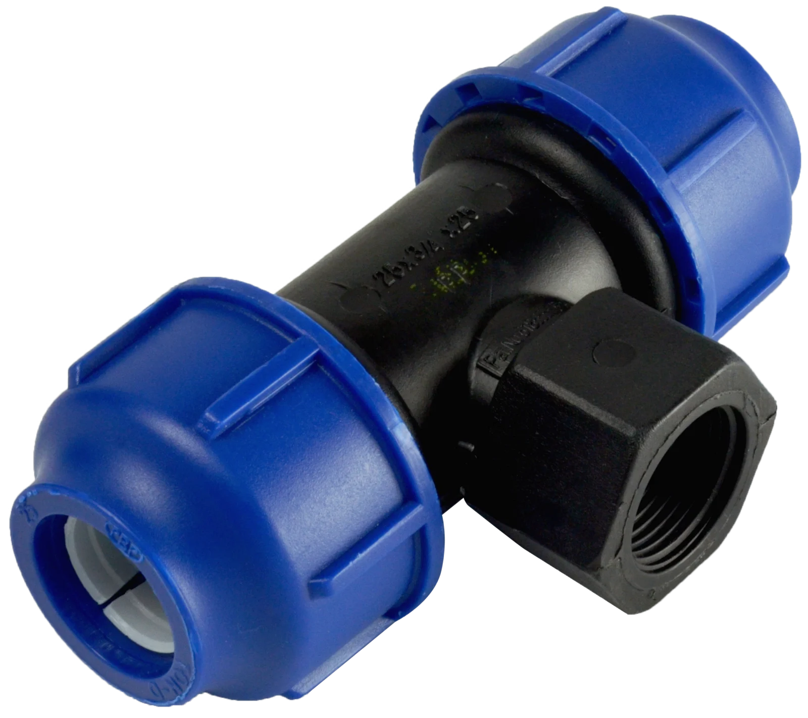 ข้อต่อสามทางลด HDPE